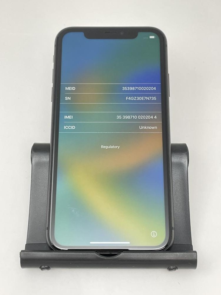 J110【ジャンク品】 デモ機 iPhone 11 64GB au版SIMロック解除 SIM