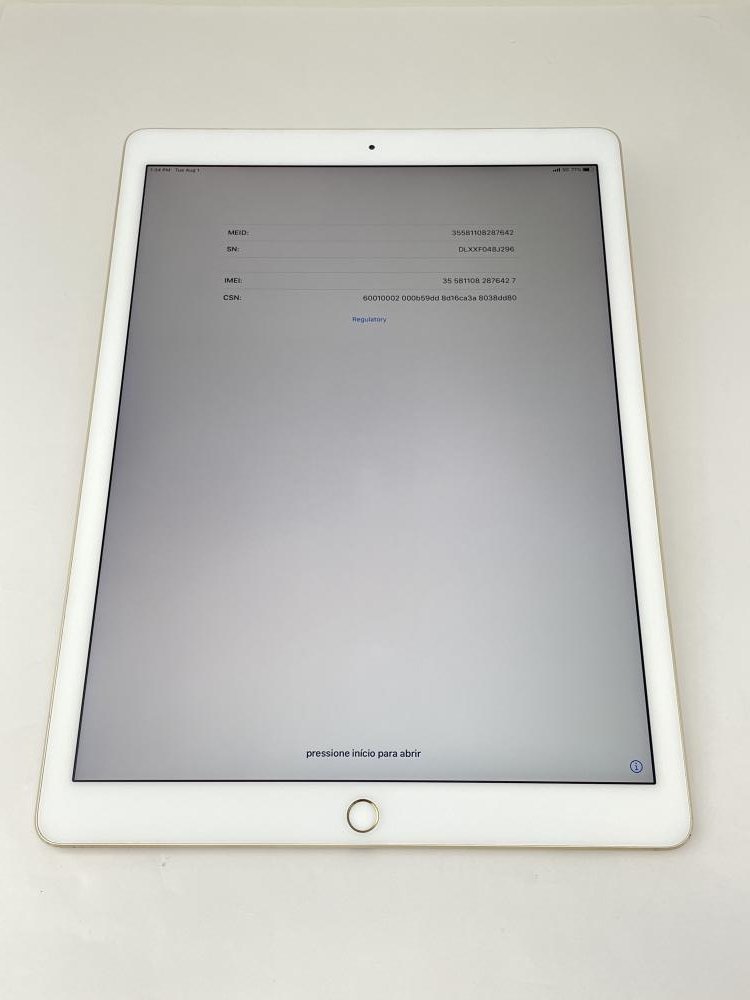 606【動作確認済】 iPad PRO 12.9インチ(第2世代) 64GB softbank版