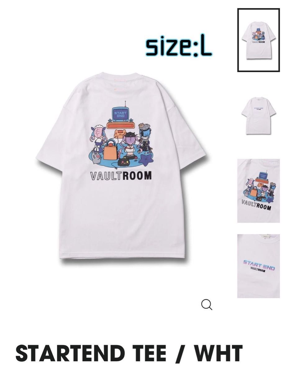 買いオンラインストア VAULTROOM×HOLOLIVE STARTEND TEE Tシャツ
