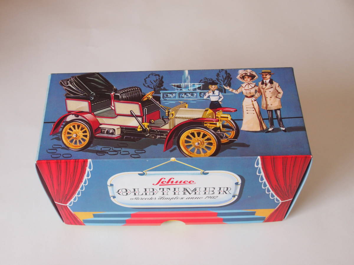 Schuco OLDTIMER Mercedes Simplex 1902 Art.Nr.01133( tin plate made ) Germany made inside out super hard-to-find goods 