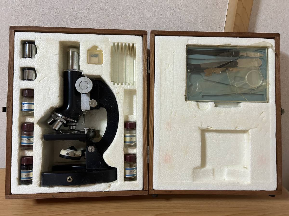 売れ筋新商品 レア 顕微鏡<けんびきょう: microscope>中古品 2023/08