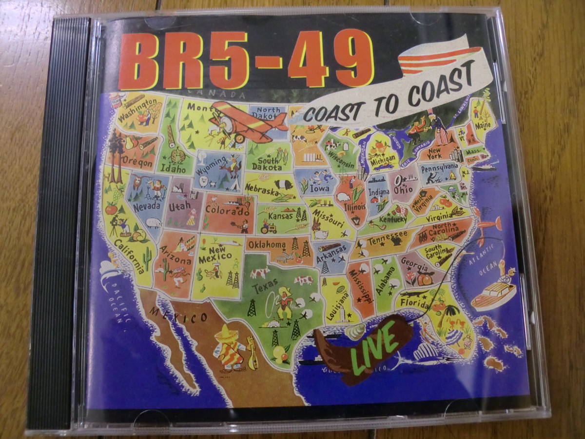 【CD】BR5-49 / COAST TO COAST 2000年 ARISTA ヒルビリー、カントリー、ロカビリー