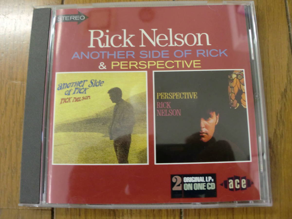 【CD】RICK NELSON / ANOTHER SIDE OF RICK + PERSPECTIVE 2in1 ACE CDCHD690 サイケ・ポップの画像1