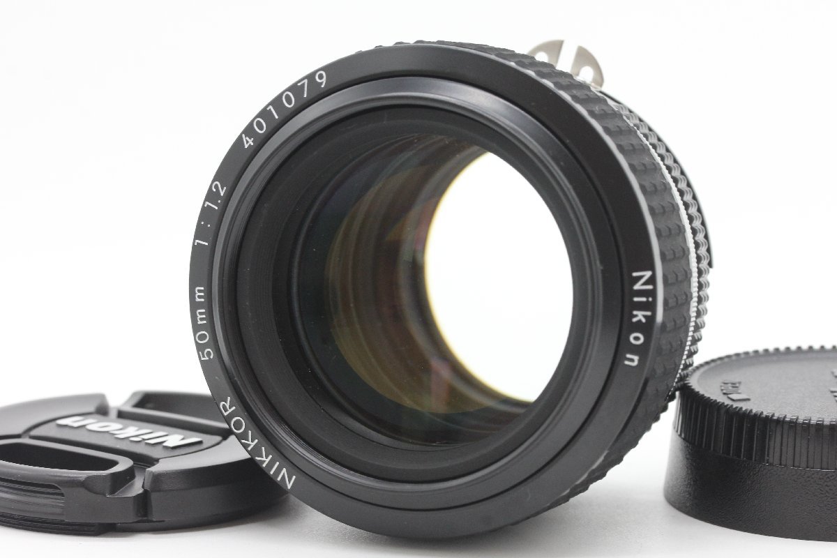 極上品 レア Nikon Ai-s Ais Nikkor 50mm f1.2 現行SIC仕様 最後期生産 