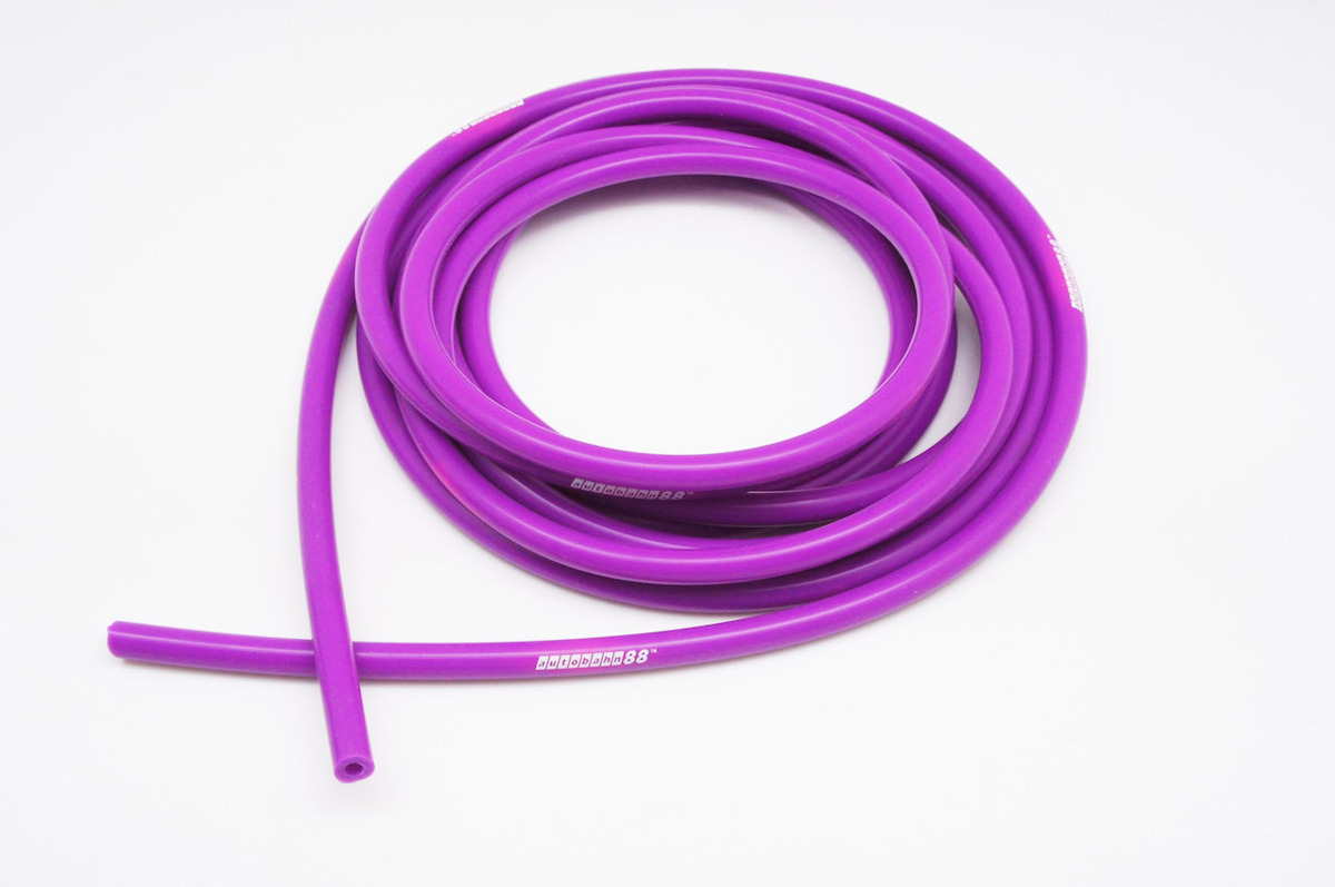 シリコンバキュームホース Φ8ｍｍ １Ｍ エアブースト配管 紫の画像1
