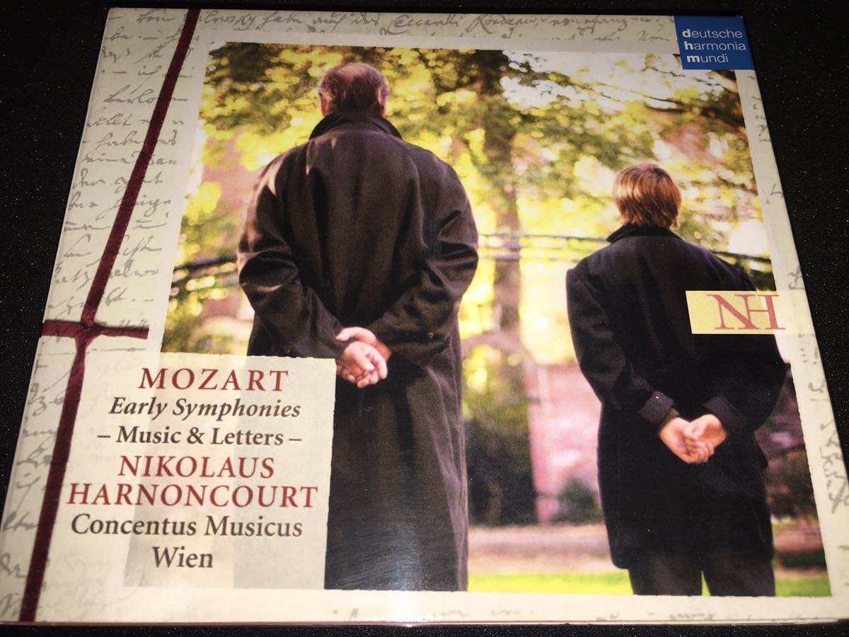 3CD アーノンクール モーツァルト 初期交響曲集 父子 手紙朗読 Vol.1 ウィーン コンツェントゥス ムジクス Mozart Early Harnoncourt DHM_画像1