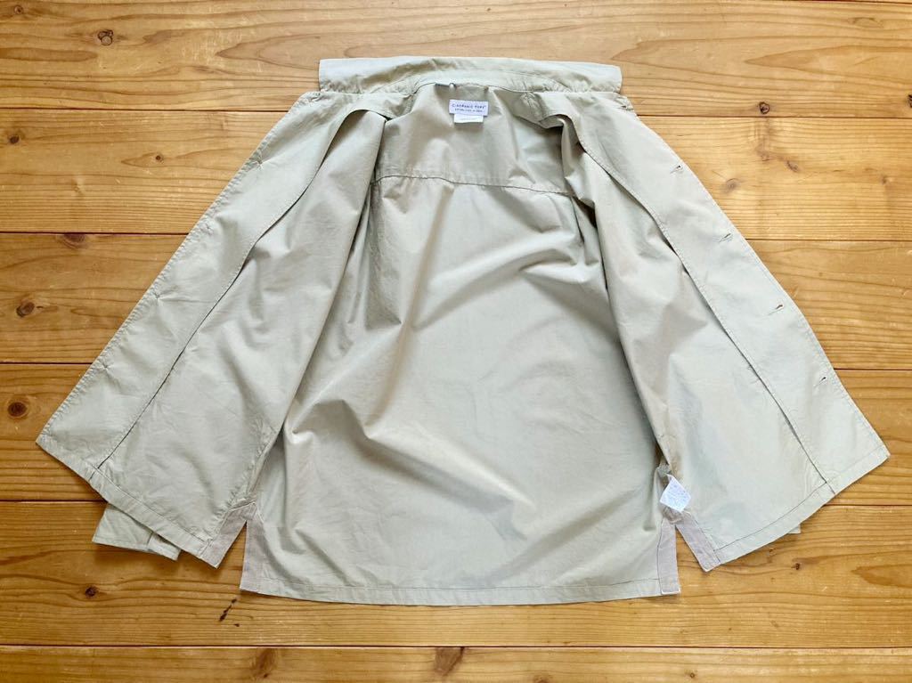 CIAOPANIC TYPY メンズ ワークジャケット Mサイズ カバーオール ミリタリー 古着 チャオパニック 上着 グレージュ系 シャツジャケット Zの画像8