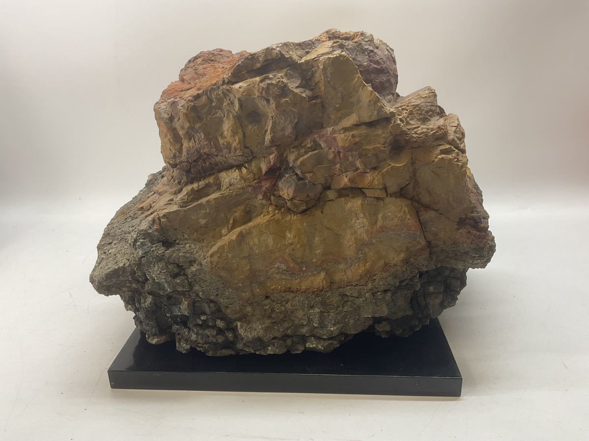 佐渡赤石原石赤玉石黄玉石鑑賞石天然石重量約33kg－日本代購代Bid第一 