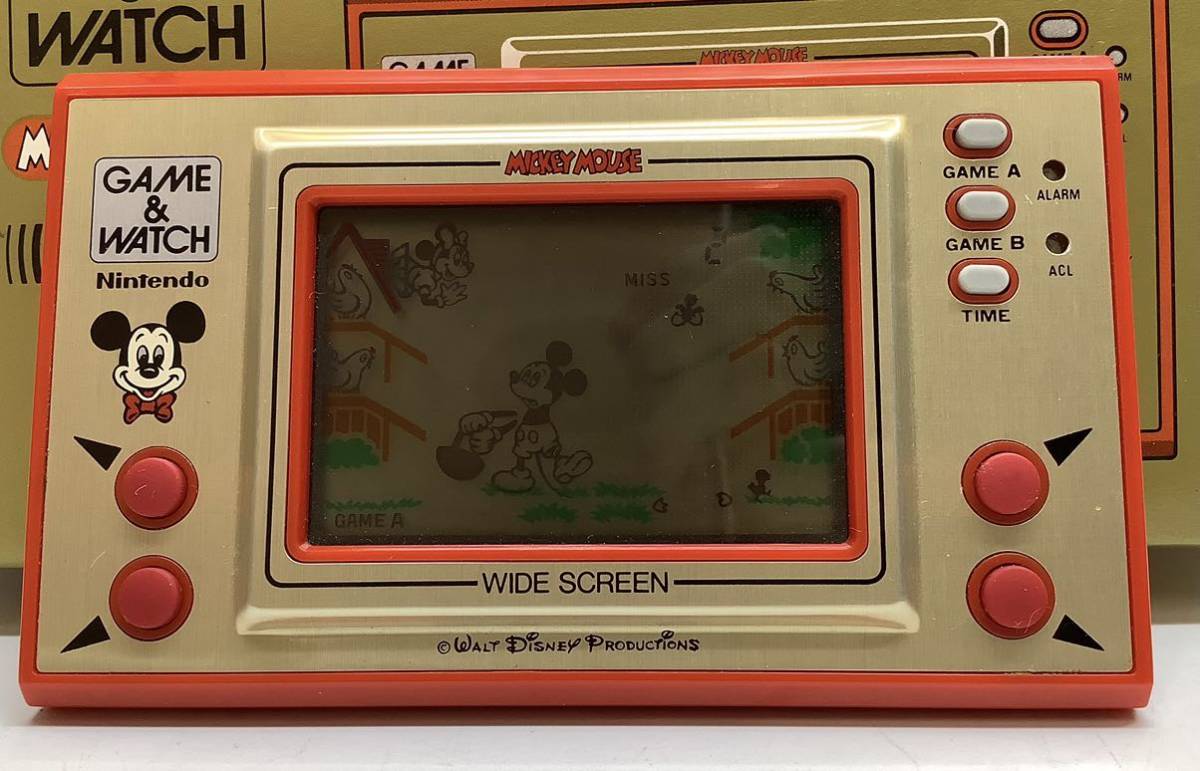 ゲームウォッチ GAME&WATCH Nintendo 任天堂 ワイドスクリーン WIDE