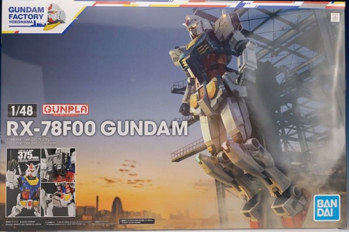 1/48 RX-78F00 Gundam - Gundam Factory Yokohama MEGA SIZE 