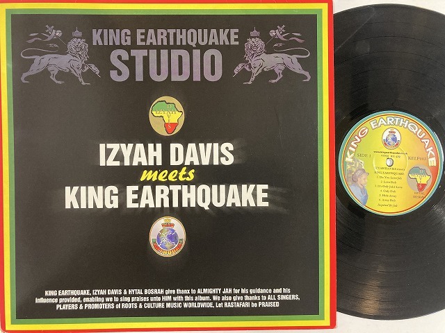 IZYAH DAVIS MEETS KING EARTHQUAKE / IZYAH DAVIS MEETS KING EARTHQUAKE (UK盤)の画像1