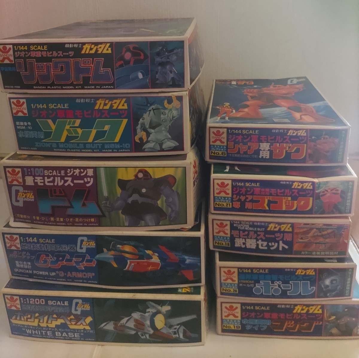 【国内正規品】 10箱まとめて 旧キット ガンプラ 【未組立】ガンダム 大量 ズゴック ホワイトベース ゴッグ ゾック Gアーマー ドム 当時物 バンザイマーク その他 【国内正規品】 10箱まとめて 旧キット ガンプラ 【未組立】ガンダム 大量 ズゴック ホワイトベース ゴッグ ゾック Gアーマー ドム 当時物 バンザイマーク その他