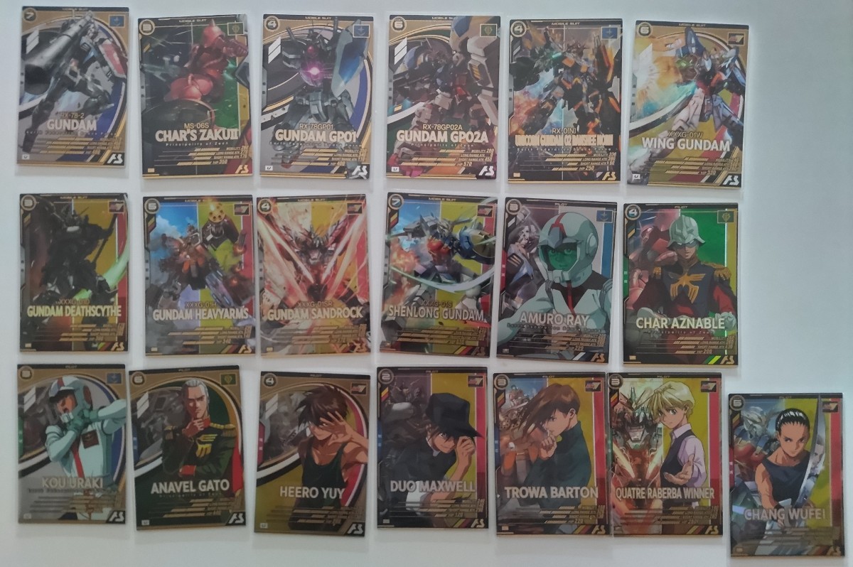 ガンダム アーセナルベース Season3 U,P,M,R,C,AR (パラレル以外) 129枚コンプセット - ガンダムトライエイジ ガンダム アーセナルベース Season3 U,P,M,R,C,AR (パラレル以外) 129枚コンプセット - ガンダムトライエイジ