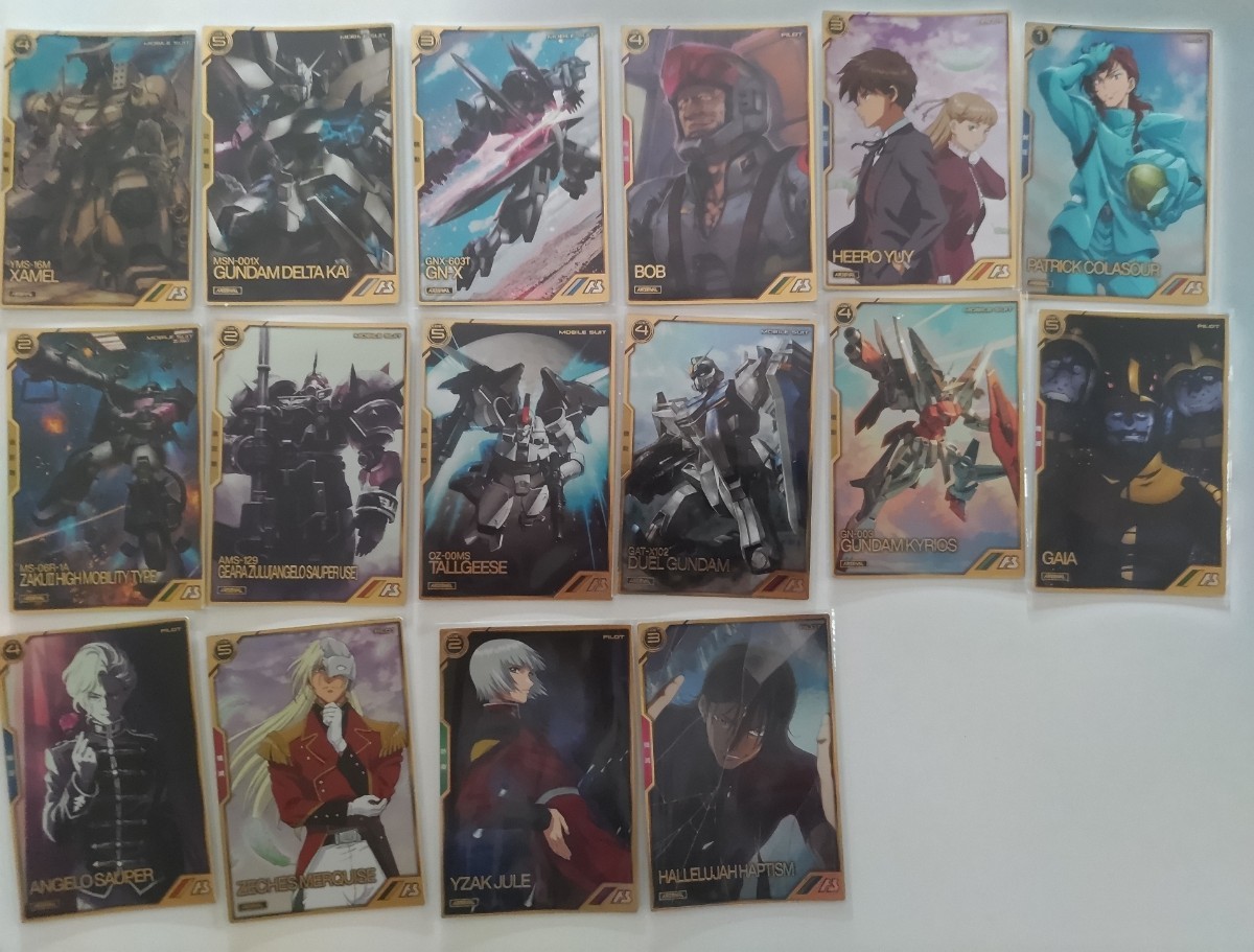 ガンダム アーセナルベース Season3 U,P,M,R,C,AR (パラレル以外) 129枚コンプセット - ガンダムトライエイジ ガンダム アーセナルベース Season3 U,P,M,R,C,AR (パラレル以外) 129枚コンプセット - ガンダムトライエイジ