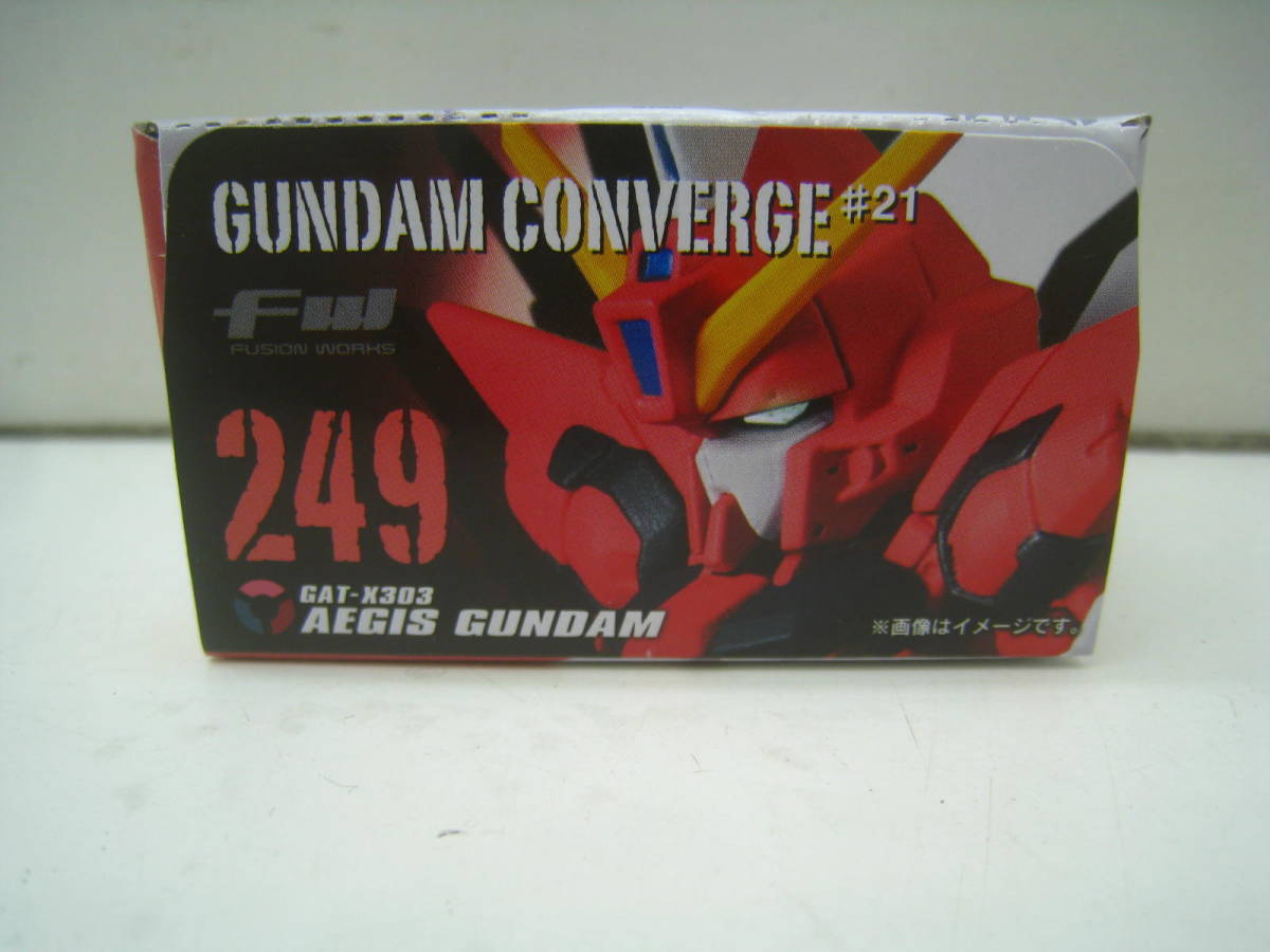 ●GUNDAM CONVERGE/ガンダム コンバージ＃21 249 GAT-X303 イージス ガンダム 未開封品 定形外郵便 送料220円_画像2