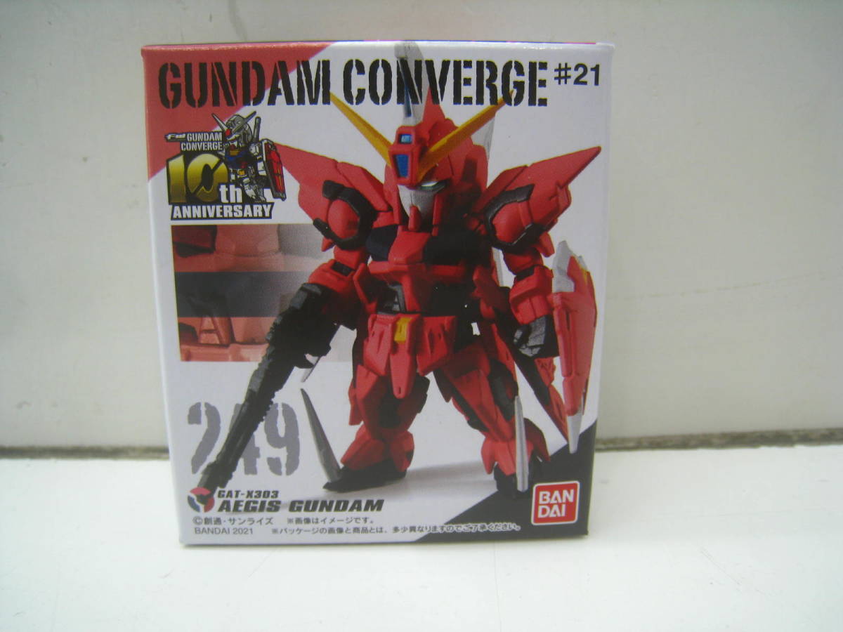 ●GUNDAM CONVERGE/ガンダム コンバージ＃21 249 GAT-X303 イージス ガンダム 未開封品 定形外郵便 送料220円_画像1