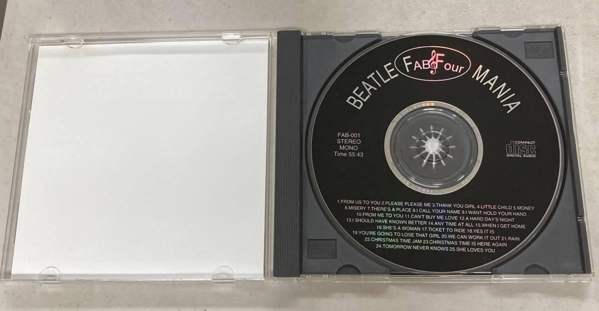 ｍ203 THE BEATLES BEATLEMANIA ザ・ビートルズ ビートルマニア CD FAB-001の画像3