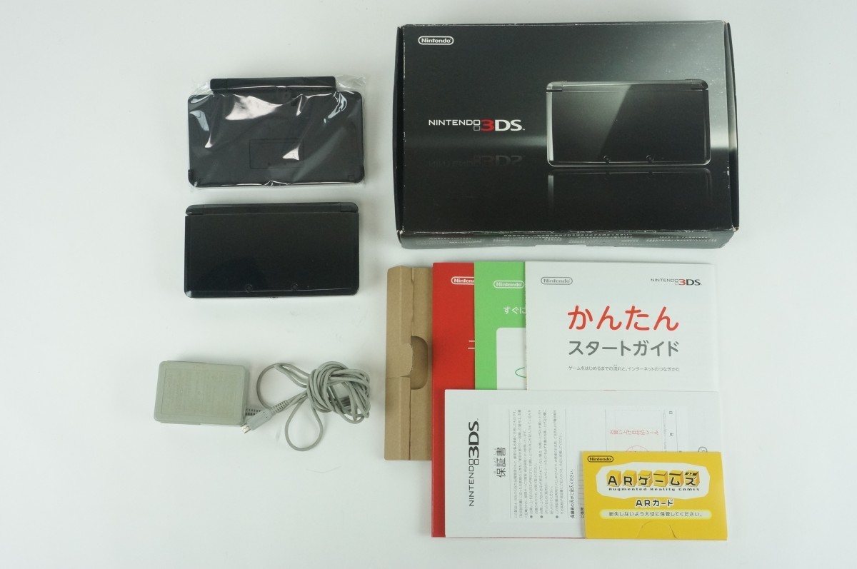 Yahoo!オークション - ニンテンドー3DS 本体 コスモブラック 箱付き