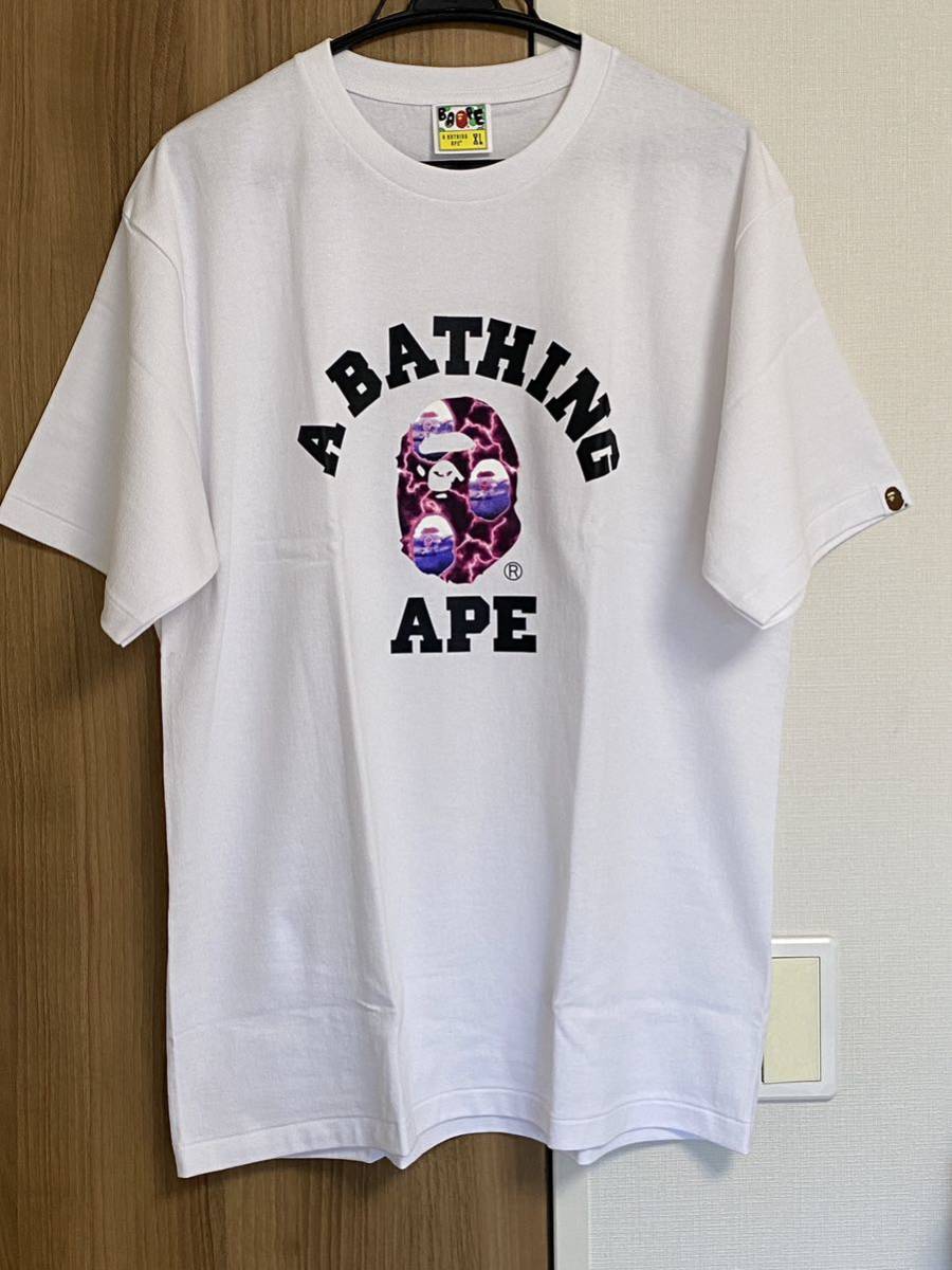大人気の 【新品】A BATHING Tシャツ XLサイズ アベイシングエイプ APE
