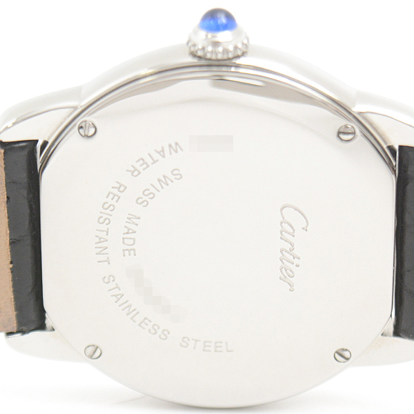 カルティエ 時計 レディース ロンドソロ SM 電池式 シルバー文字盤 ステンレス Cartier SS W6700155 中古_画像5