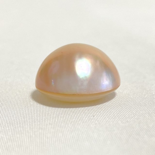 【大粒】マベパール 26.4ct 5.28g / 径19.5mm 高さ12.8mm / ルース 裸石 真珠 Mabe Pearl Jewelry 半円真珠 A733_画像9