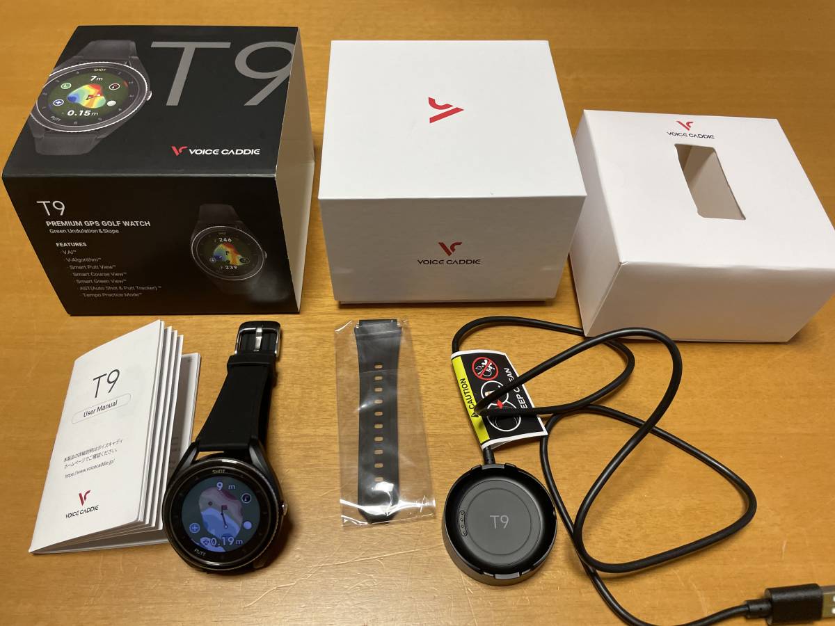 ボイスキャディT9☆VoiceCaddie T9☆腕時計型ゴルフナビ