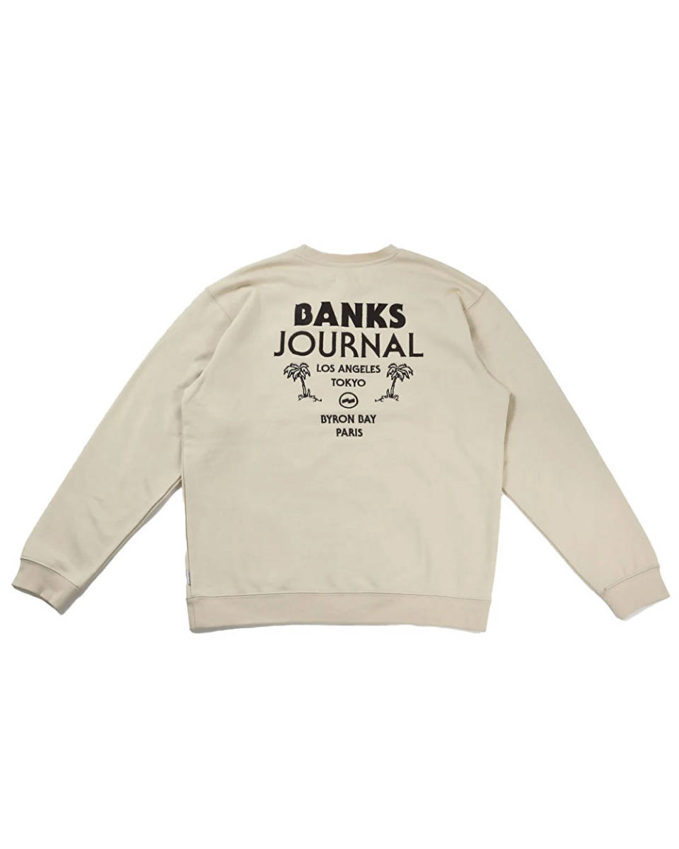 正規品】 BANKS(バンクス)『HARNESS L PEARL CREW』SEED Lサイズ