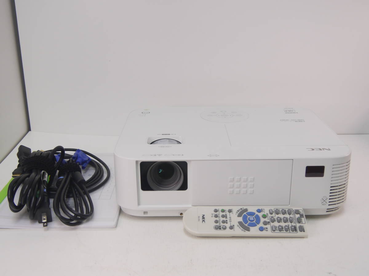 633 NEC NP-M403H DLPプロジェクター LAMPTYPE NP30LP リモコン 633 NEC NP-M403H DLPプロジェクター LAMPTYPE NP30LP リモコン