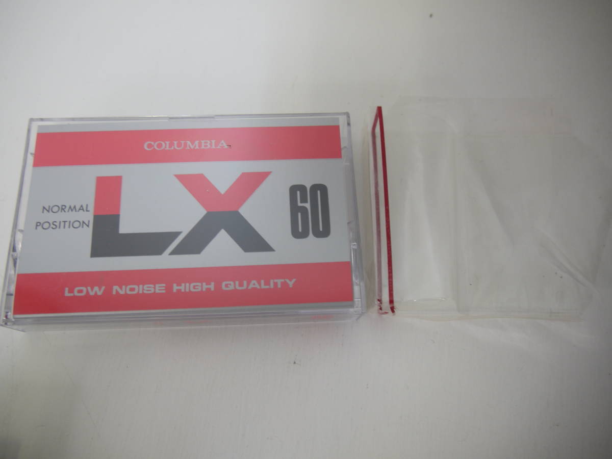742 未使用 カセットテープ　SONY CHF60 / COLOMBIA LX 60 ビンテージ 希少 レトロ 当時物_画像3