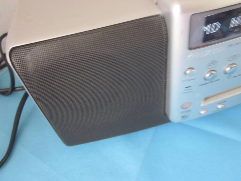 KENWOOD MD/CDパーソナルシステム MDX-L1 ラジオ・CD・MD★動作品_画像7