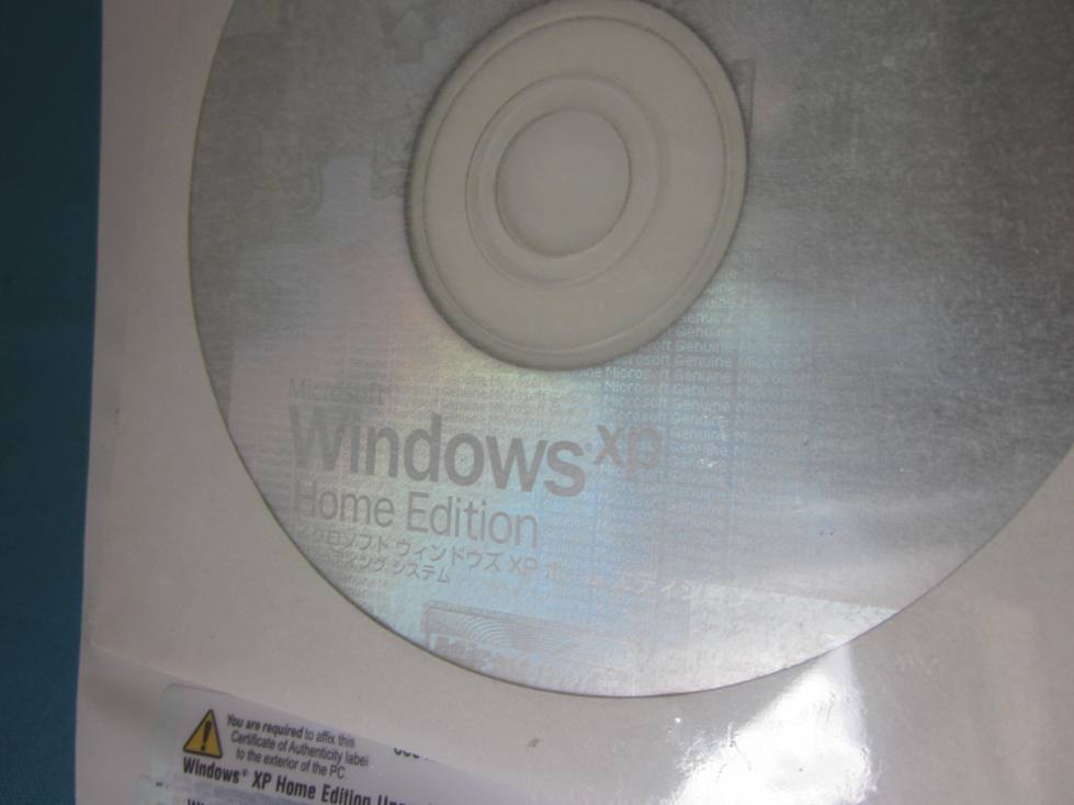 未開封★Windows XP Home Edition Upgrade NEC★キー有、認証保証_画像4