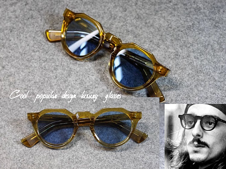 * modern ..oyaji.* Classic retro glasses Vintage . polarized light sunglasses Celeb favorite date glasses glasses Italy Vintage *K125