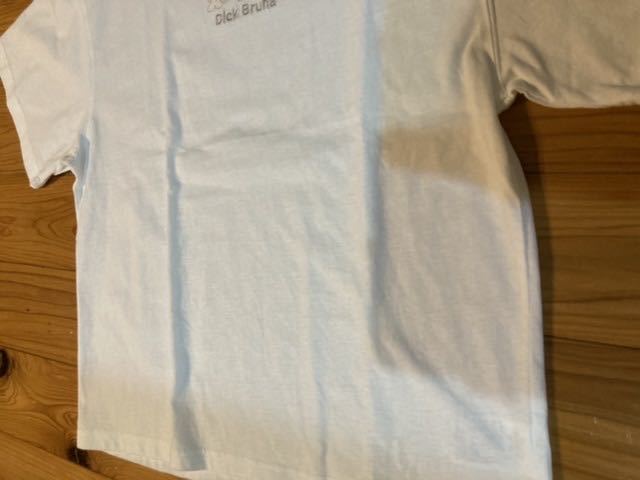 新品即決送料無料♪Dick Brunaディックブルーナmiffyミッフィーアニマルワイド半袖TシャツMサイズ淡白綿100%シンプル