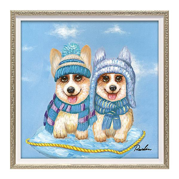 本物保証! 油絵額縁付きで納品対応可 ( 肉筆絵画 洋画 油彩画