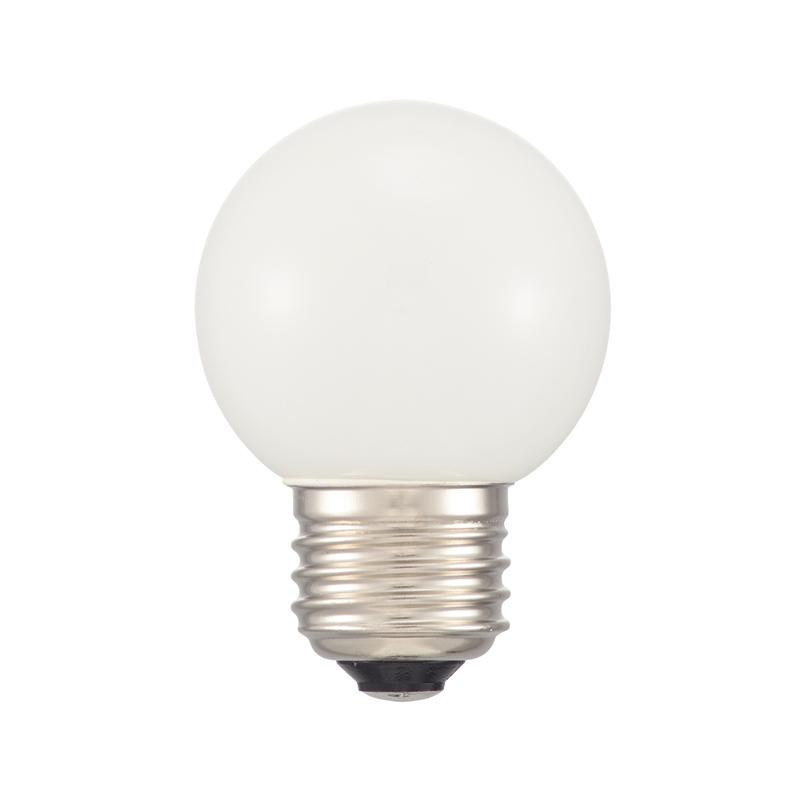 OHM LEDミニボール球装飾用 G50/E26/1.4W/88lm/昼白色 LDG1N-G 13_画像2