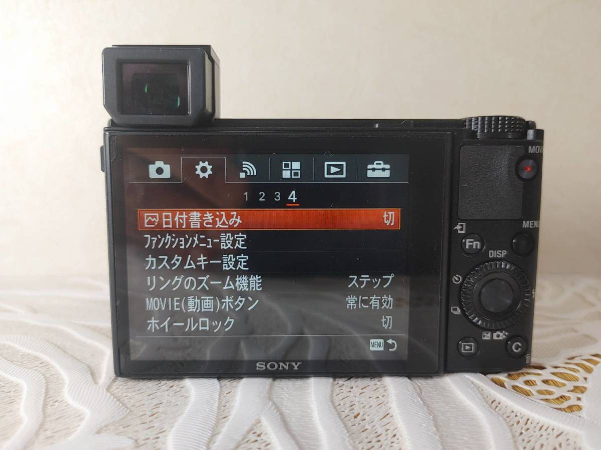 【美品】ソニー　 SONY Cyber-shot 　DSC-RX100M3　 サイバーショット　保証残あり　　元箱　動作品_画像2