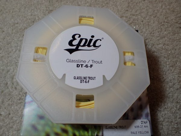 EPIC　エピック　ダブルテーパーフライライン　グラスライン　DT-6-F