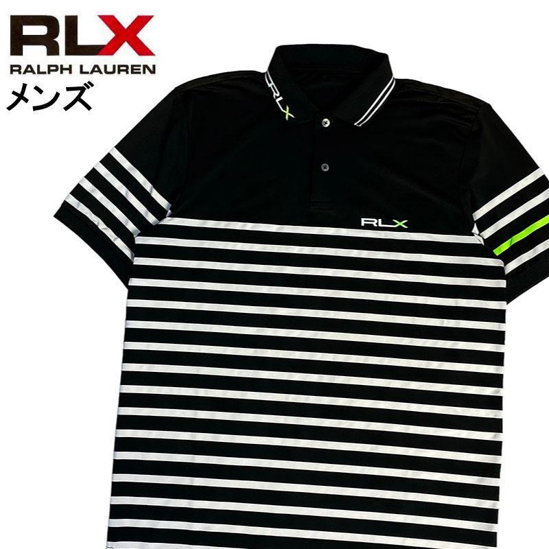 話題の人気 RLX ラルフローレン ブラック 半袖ポロシャツ ラルフ