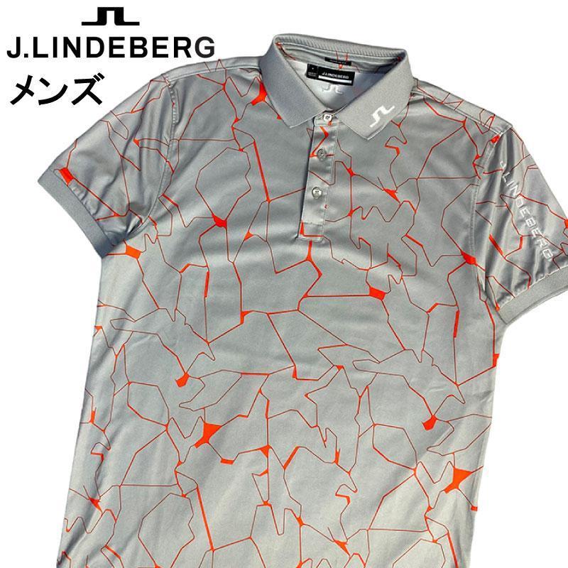 最新入荷 ジェイリンドバーグ J.LINDEBERG 半袖ポロシャツ S グレー J