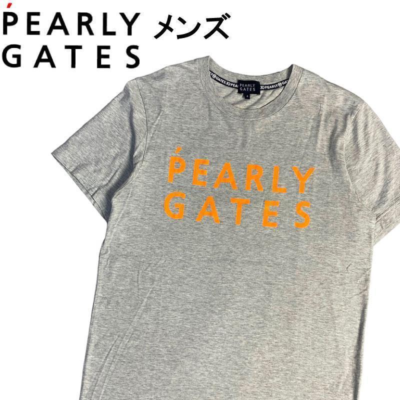 宅配 PEARLY GATES パーリーゲイツ 半袖Tシャツ 30周年 グレー