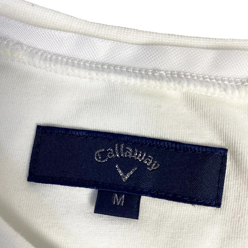 CALLAWAY キャロウェイ 半袖Tシャツ M ホワイト_画像8