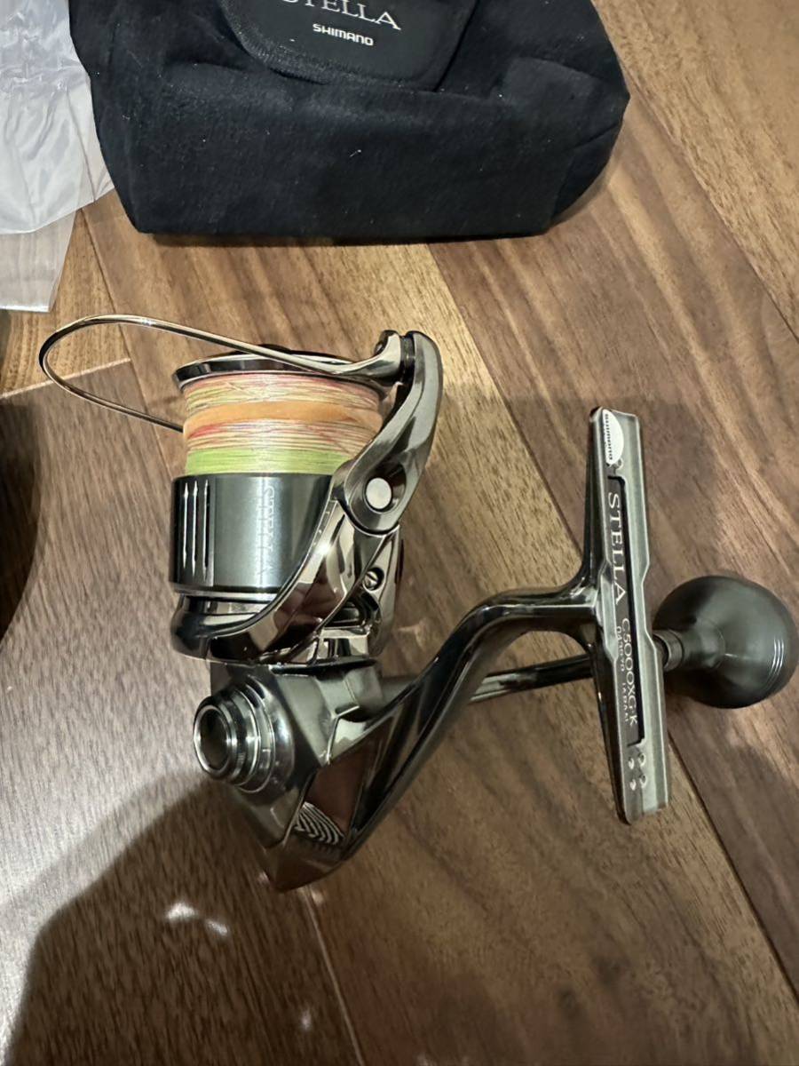 数回使用 SHIMANO 22 STELLA C5000XG シマノ 22ステラ 付属品有 数回使用 SHIMANO 22 STELLA C5000XG シマノ 22ステラ 付属品有