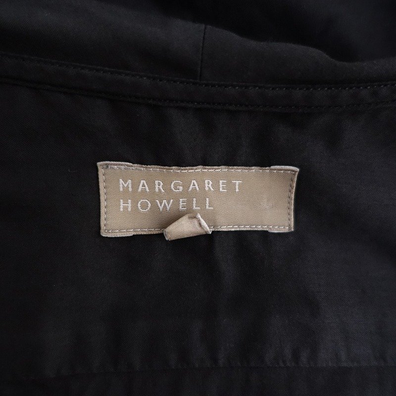 黒染】マーガレットハウエルMARGARET HOWELL *ネッカチーフブラウス*1