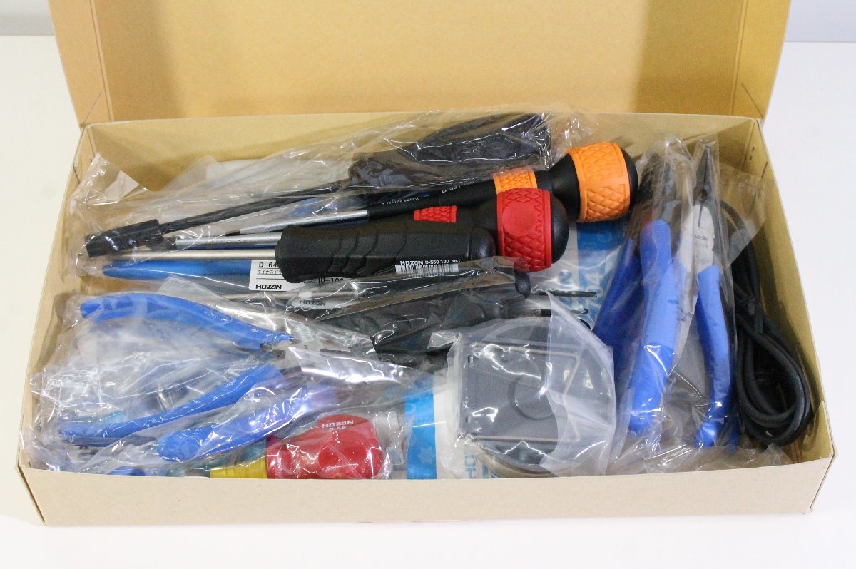 Yahoo!オークション - 102 【未使用】 HOZAN ホーザン 工具一式 Yahoo!オークション - 102 【未使用】 HOZAN ホーザン 工具一式
