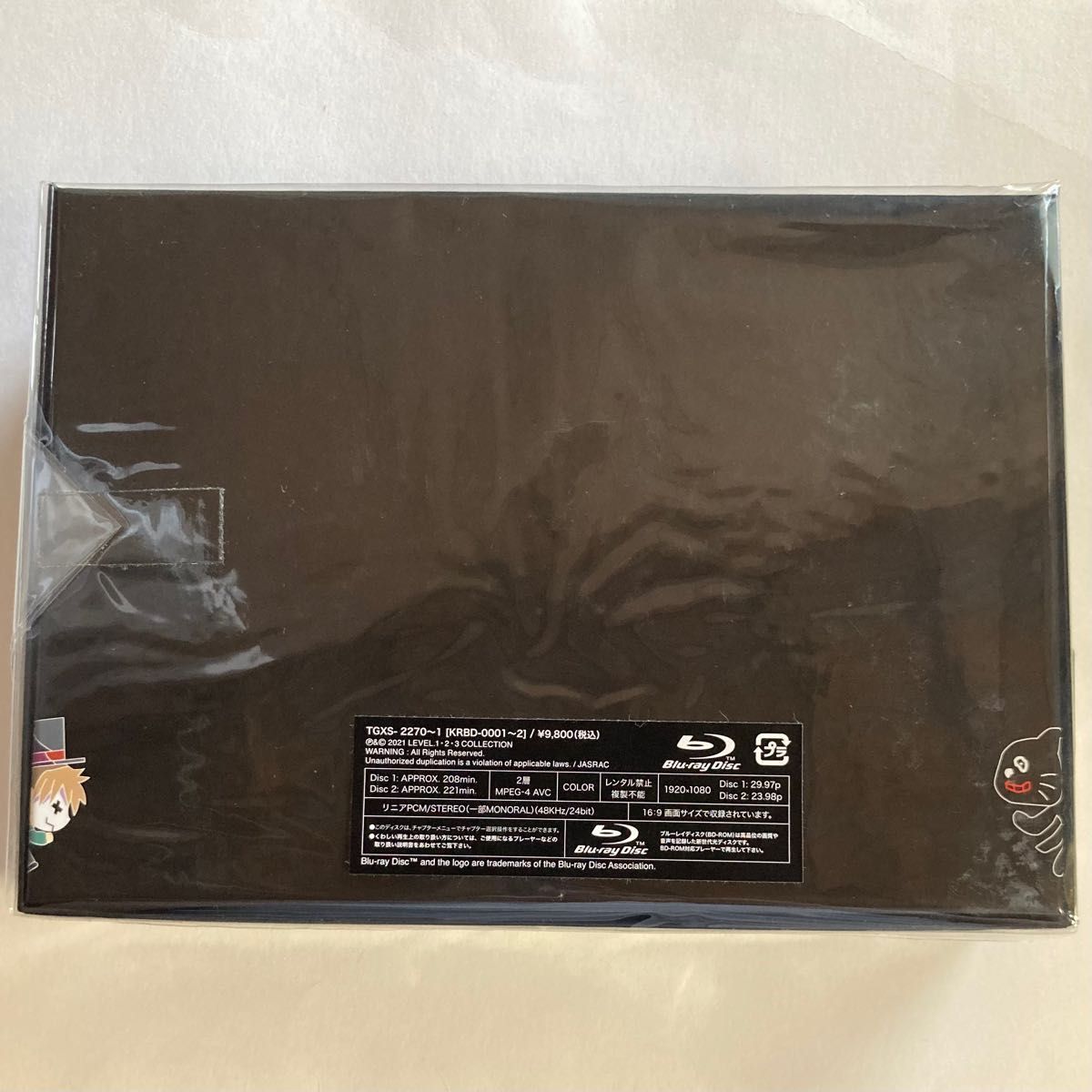 BD】LEVEL 1・2・3 COLLECTION BOX入り豪華仕様版(完全生産限定) キヨ