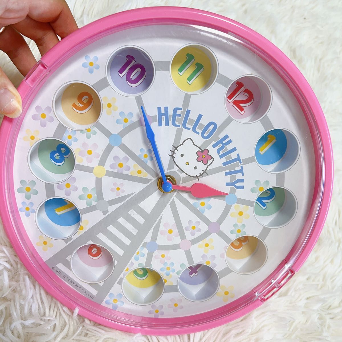 sanrio サンリオ ハローのキティ 壁掛け時計 レトロ キティ sanrio サンリオ ハローのキティ 壁掛け時計 レトロ キティ