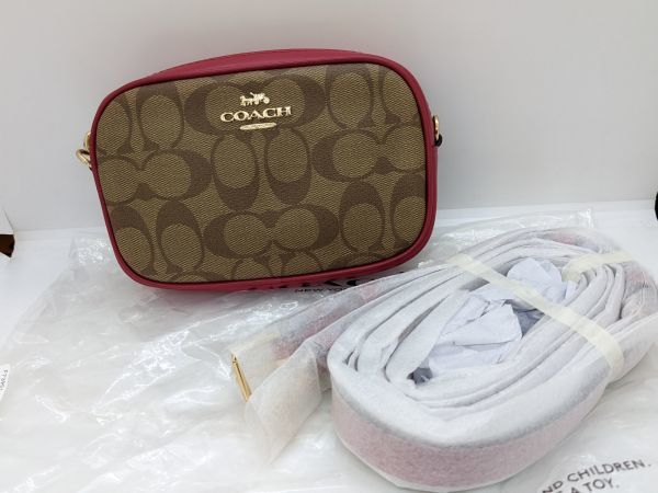 最安 未使用 COACH コーチ ショルダーバッグ ウエストポーチ F73951