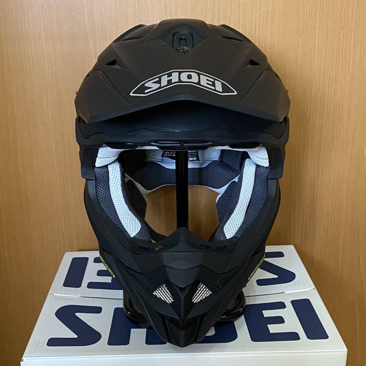 SHOEI VFX-WR オフロードヘルメット マットブラック Mサイズ 未使用品
