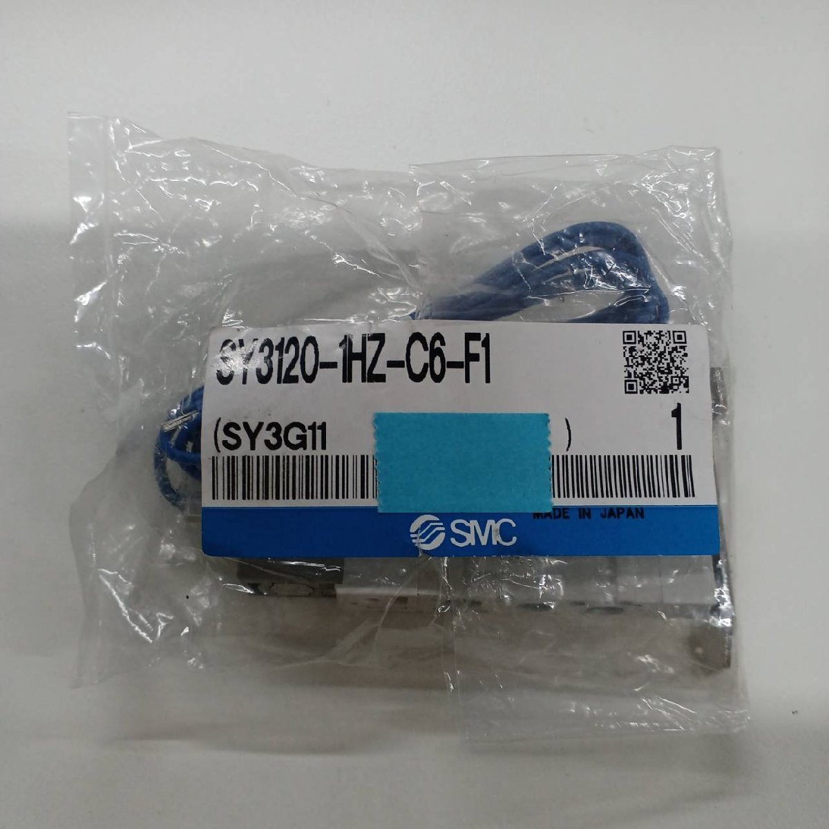 【新古品】SY3120-1HZ-C6-F1 5ポートソレノイドバルブ SY31シリーズ　SMC 内容量：1個　A-022_画像1