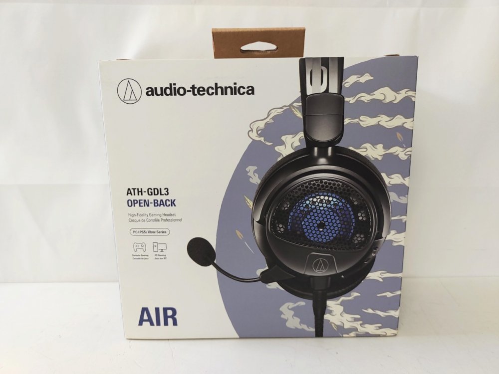 オーディオテクニカ audio-technica ATH-GDL3 BK ゲーミングヘッドセット PC PS4 PS5 Switch Xbox One